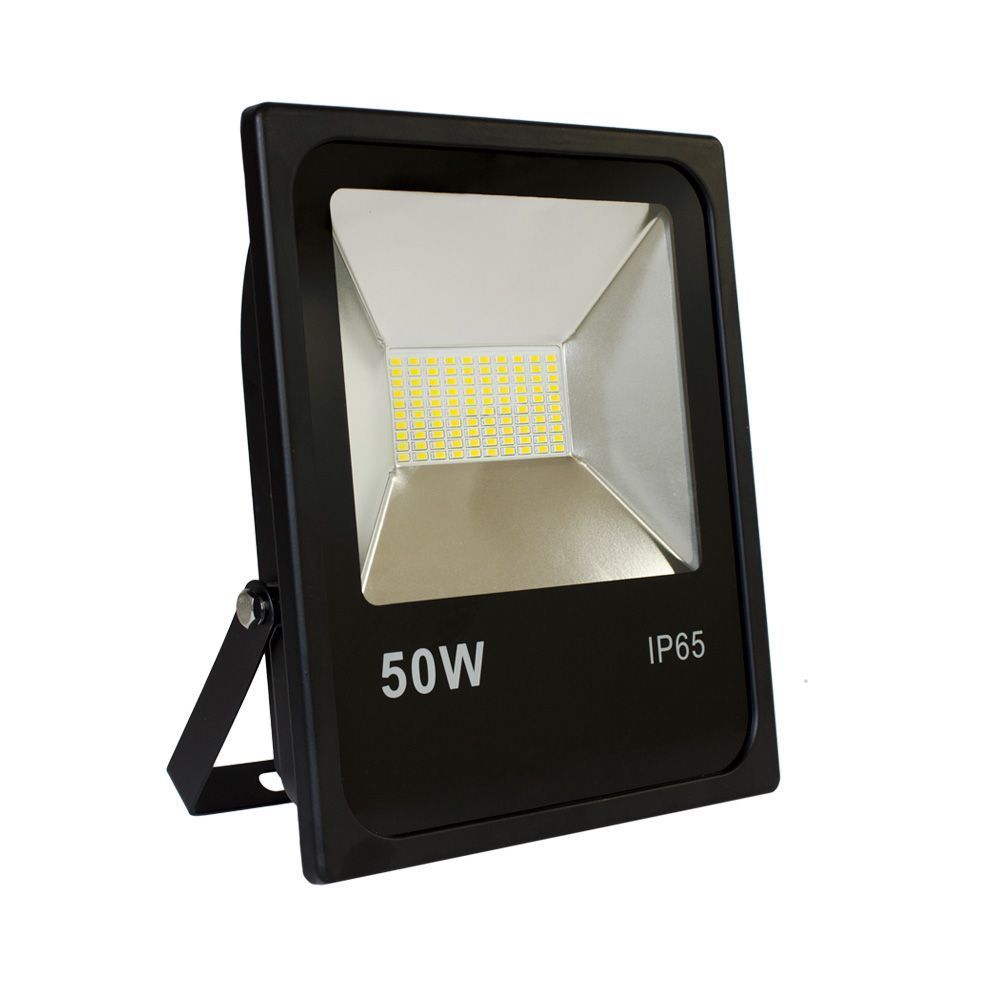 Popp PACK 2 Floodlight Led Foco Proyector Led para Exterior Iluminación Decoración 6000k luz fria Impermeable IP65 blanco 30 